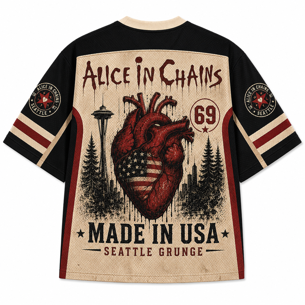  Alice in Chains Jersey Shirts
