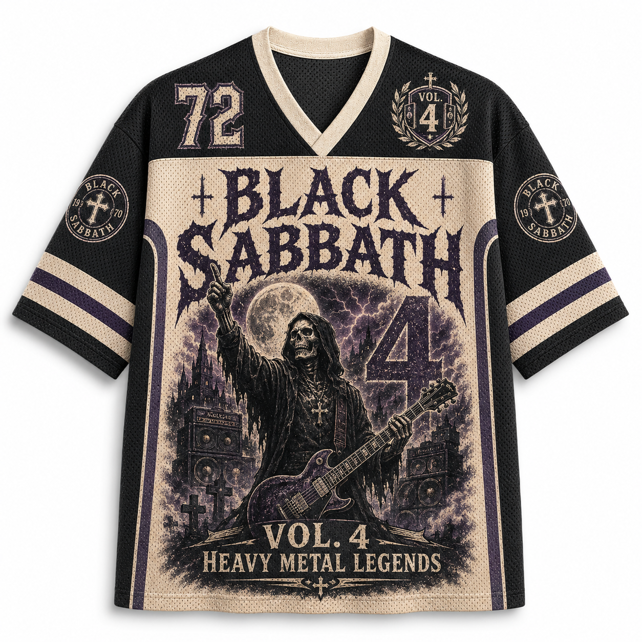 Black Sabbath Jersey Shirts