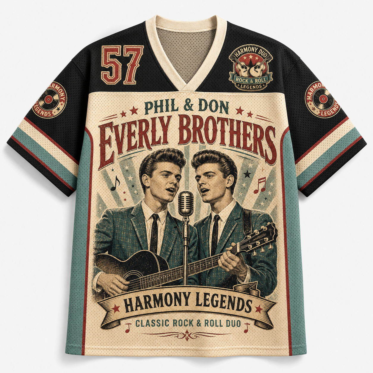 The Everly Brothers Jersey Shirts