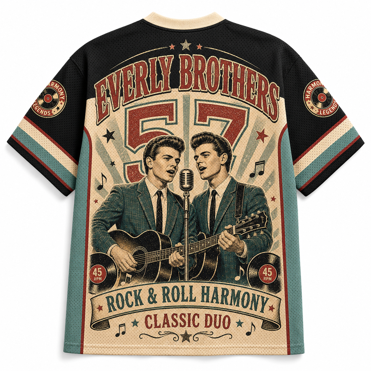 The Everly Brothers Jersey Shirts