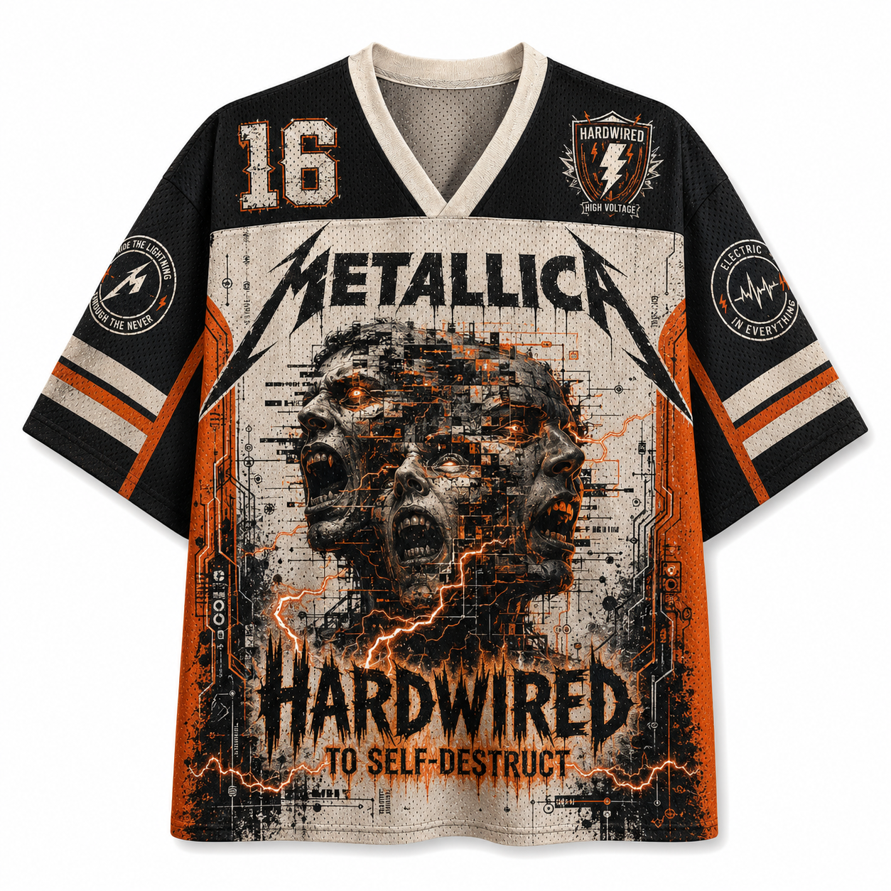 Metallica Band Jersey Shirts