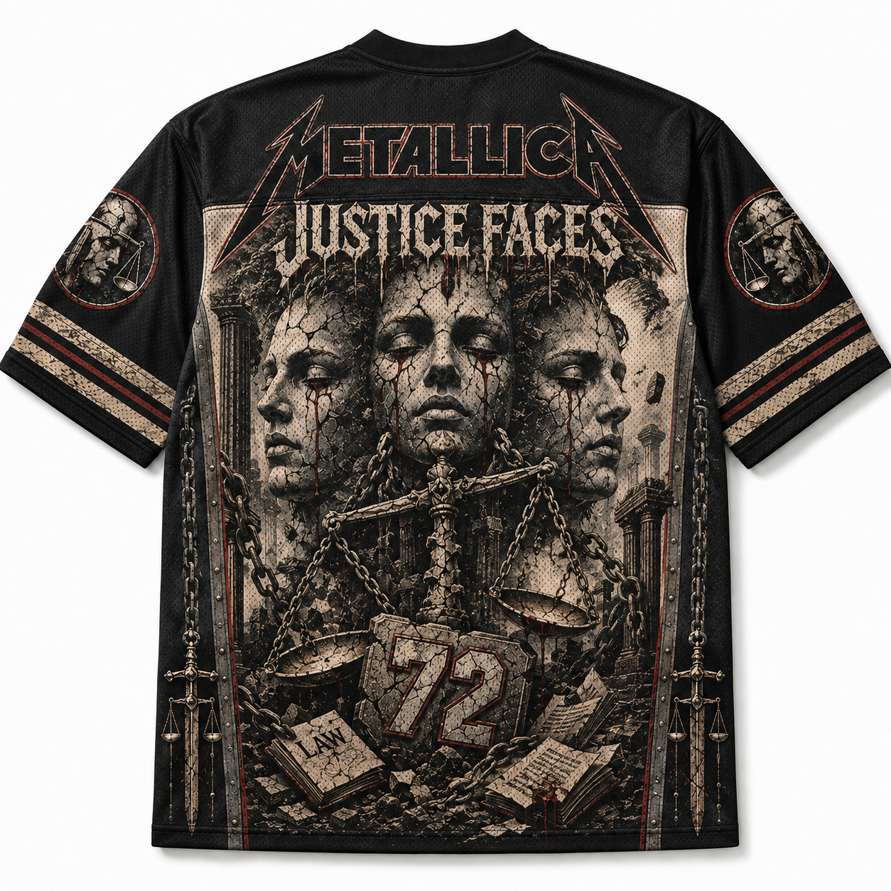  Metallica Band Jersey Shirts