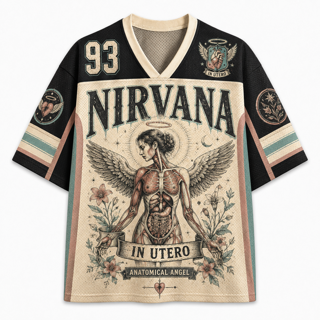 Nirvana Band Jersey Shirts