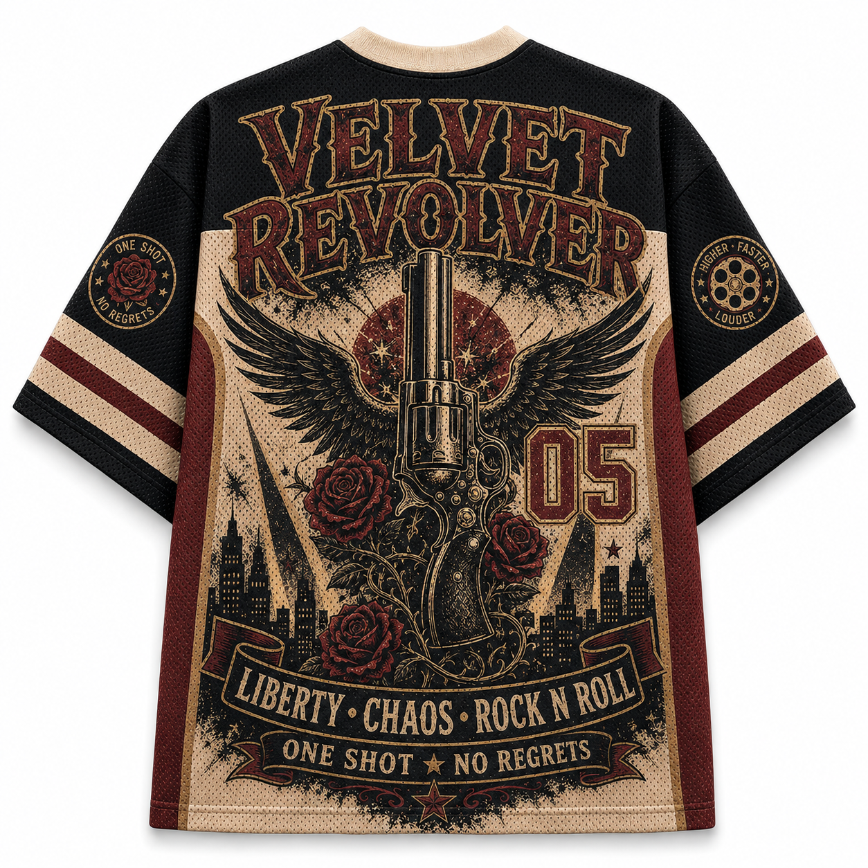 Velvet Revolver Rock N Roll Outlaws Mesh Jersey