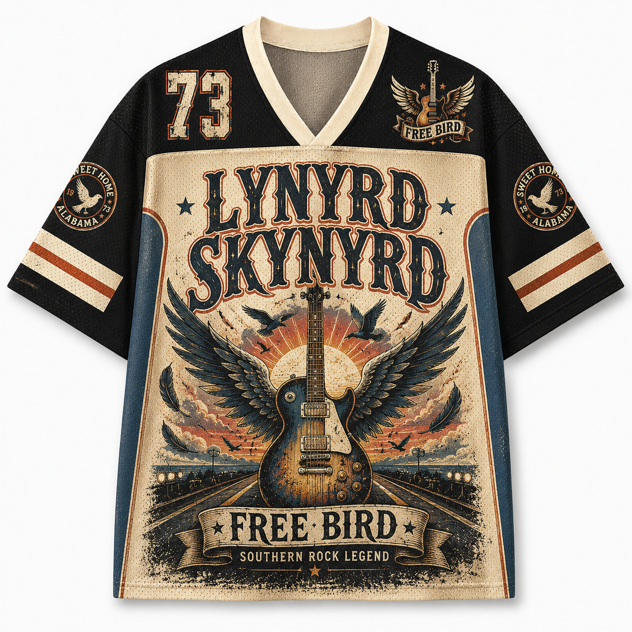 Lynyrd Skynyrd Free Bird Mesh Jersey
