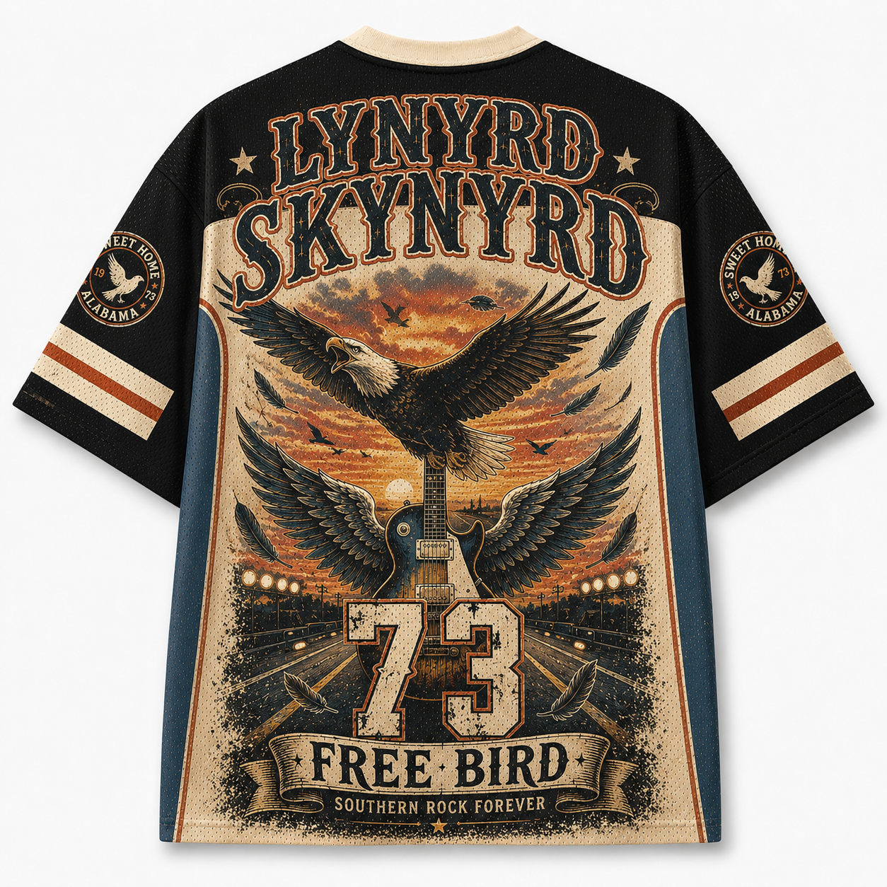 Lynyrd Skynyrd Free Bird Mesh Jersey