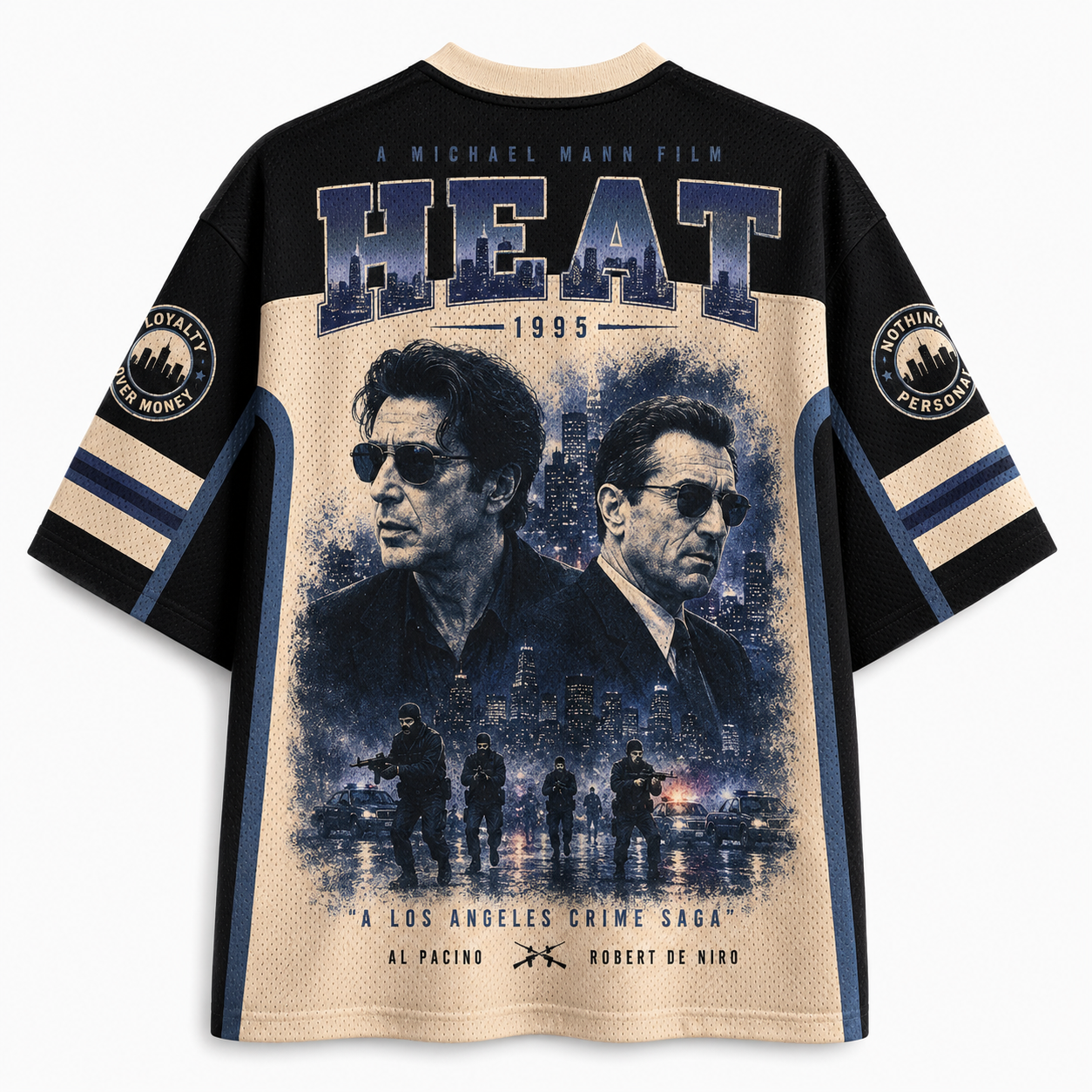1995 crime film Heat Mesh Jersey