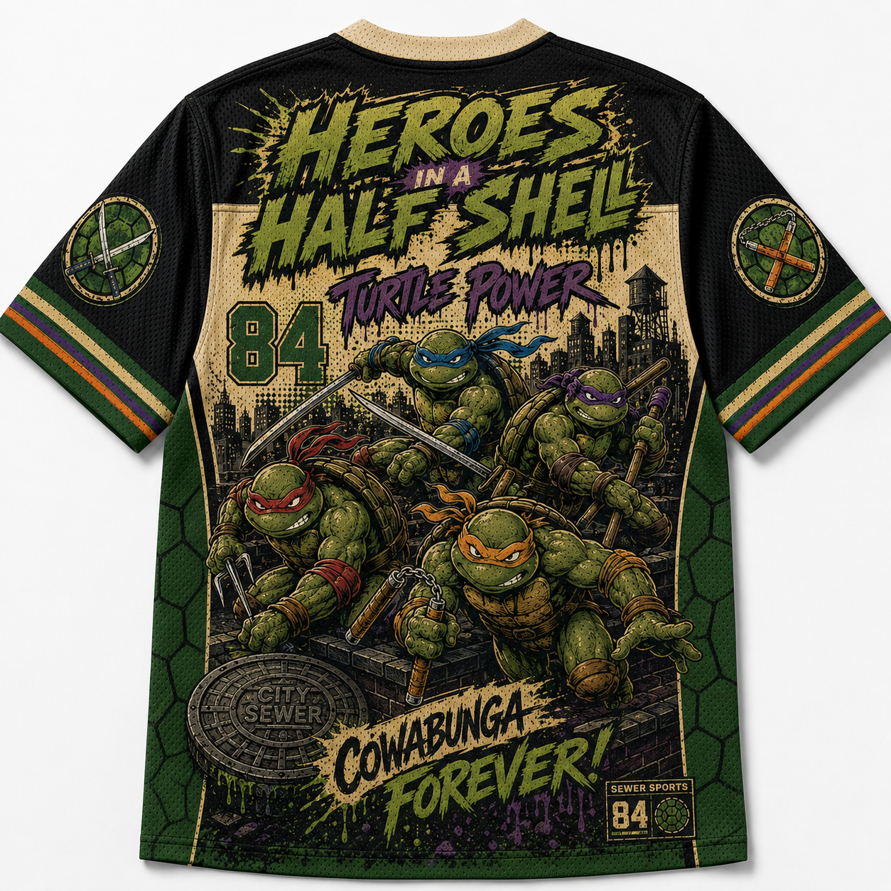 Teenage Mutant Ninja Turtles Jersey Shirts