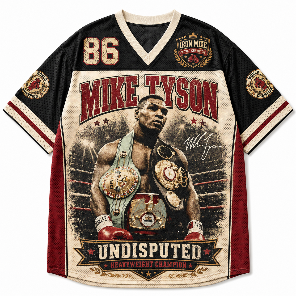 Mike Tyson Jersey Shirts