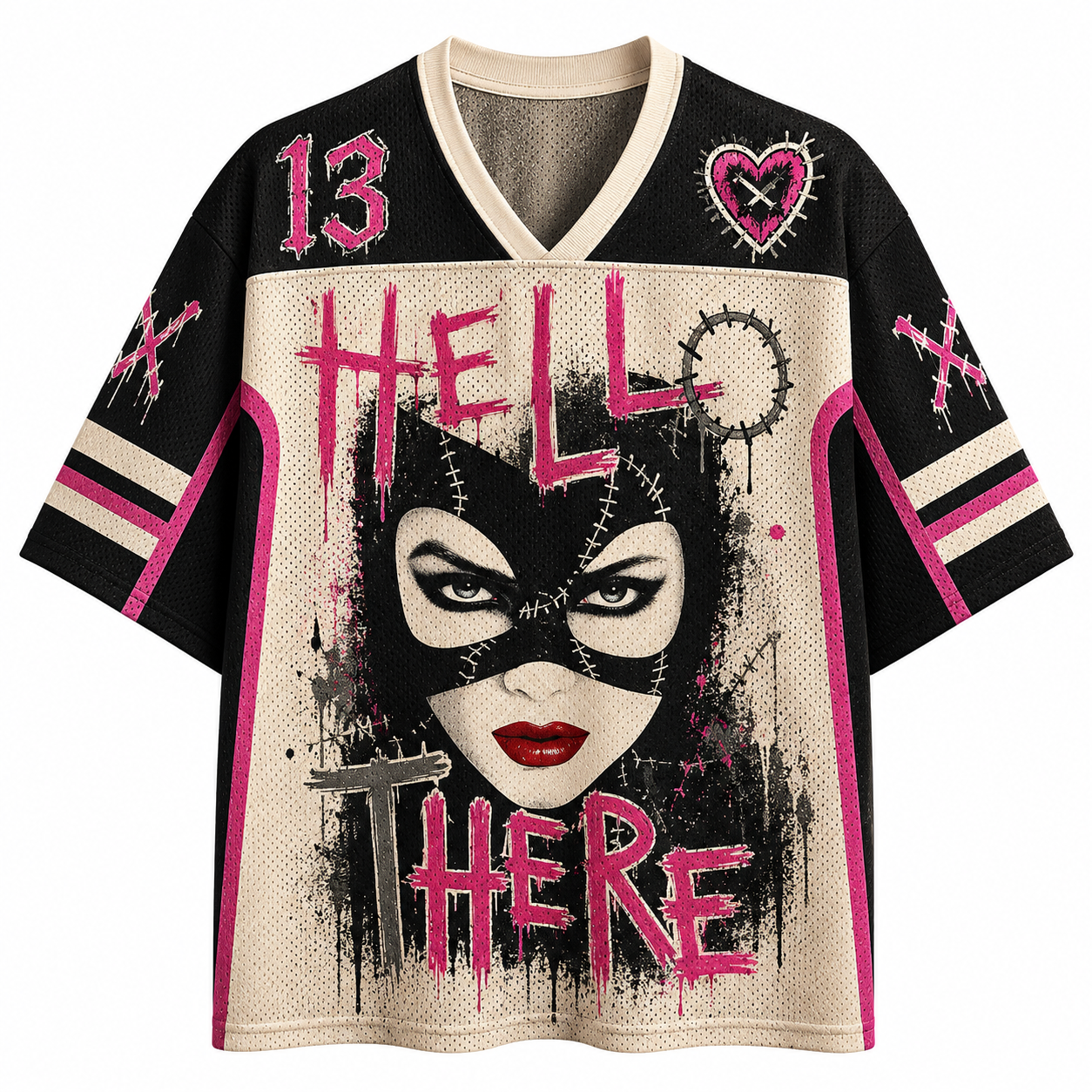DC Comics Catwoman Hello There Jersey Shirts