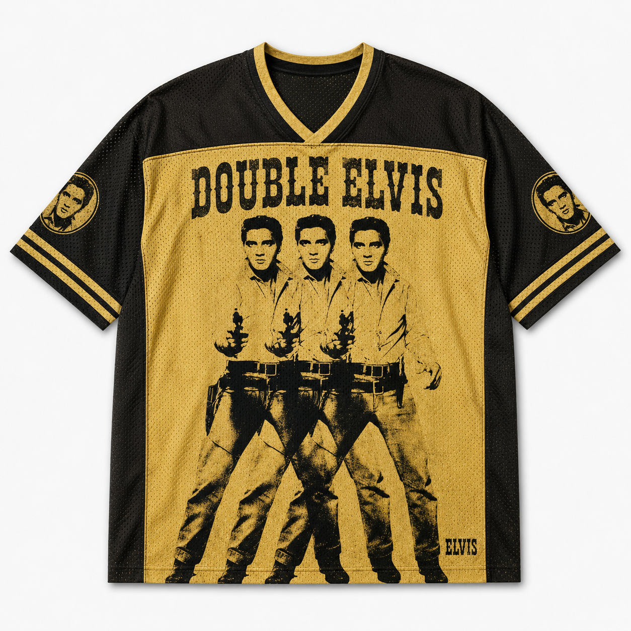 "Double Elvis"Andy Warhol pop art Jersey Shirts
