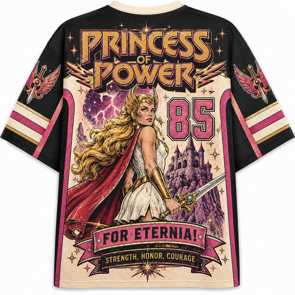 Masters of the Universe She-Ra Jersey Shirts