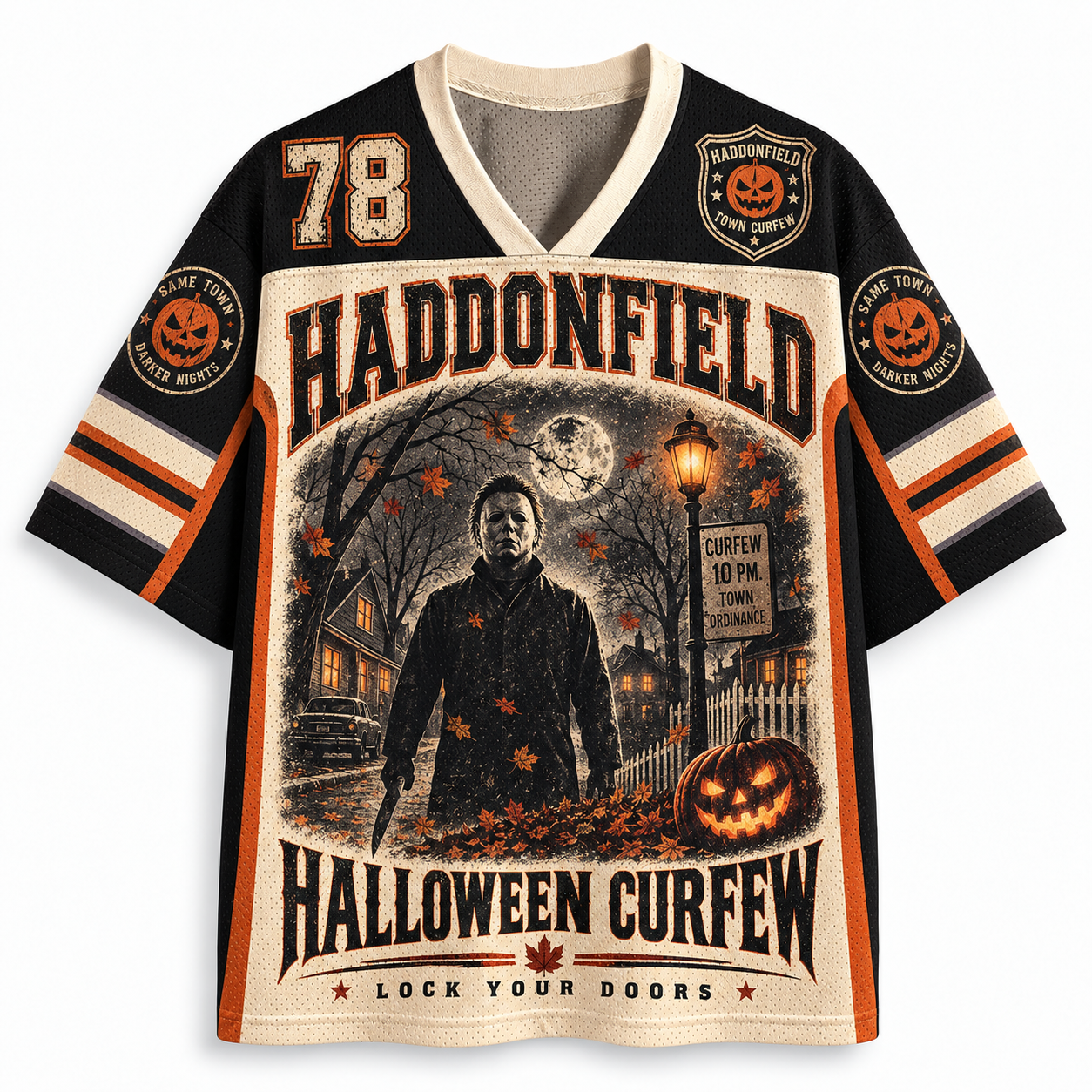 Haddonfield Halloween Movie Jersey Shirts