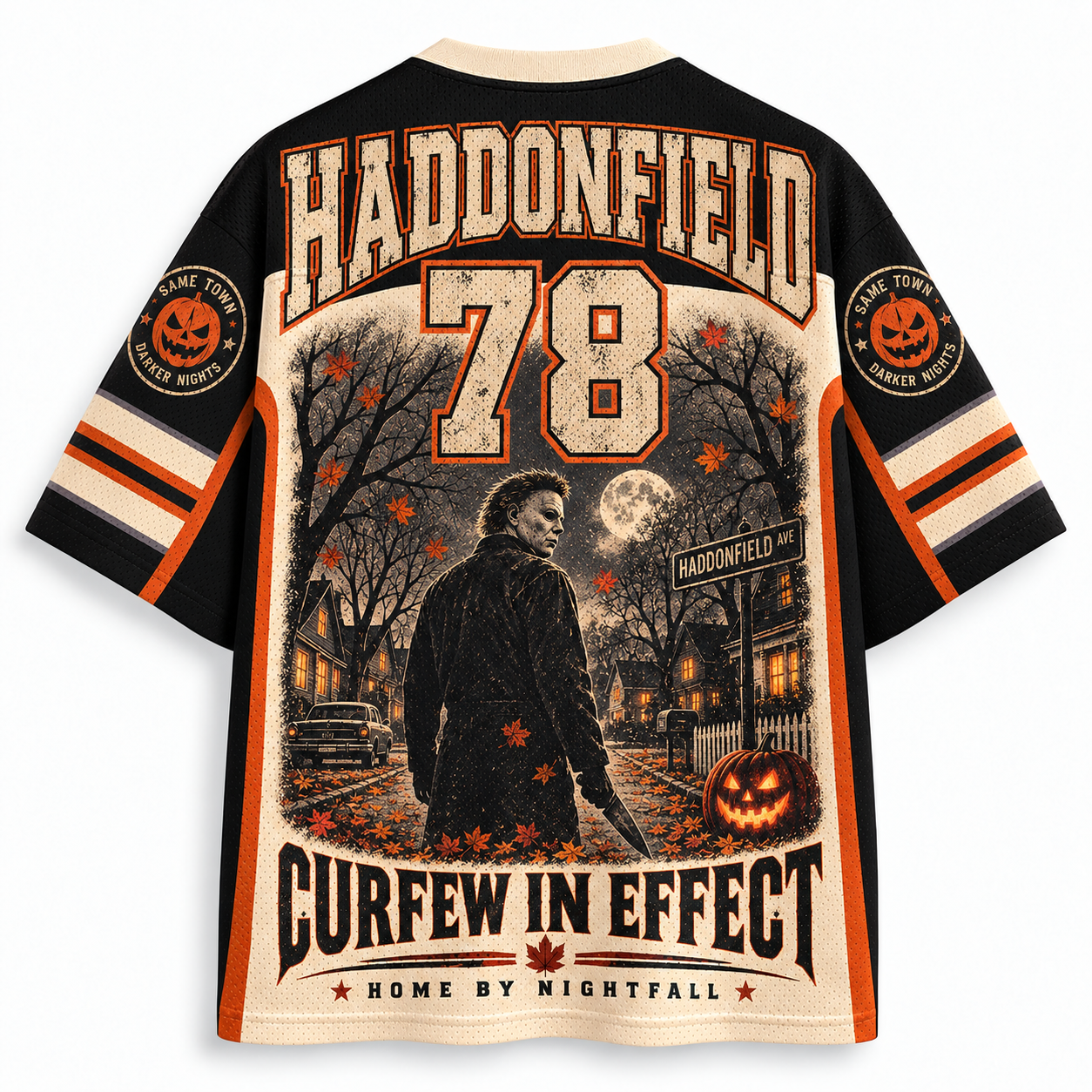 Haddonfield Halloween Movie Jersey Shirts