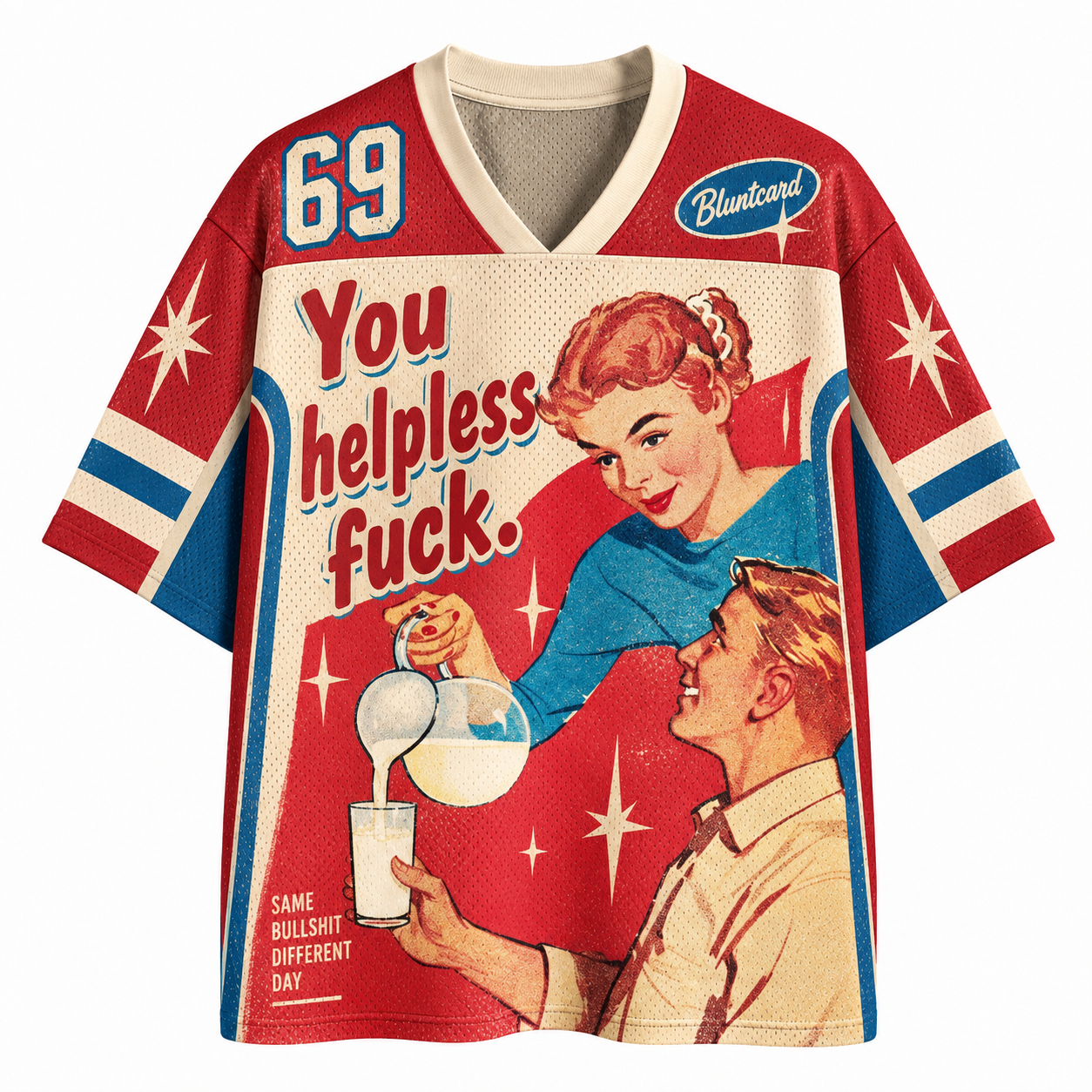 Retro 69 Bluntcard Illustration Jersey