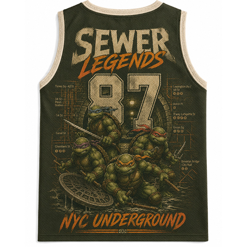 SEWER LEGENDS Jersey Tank