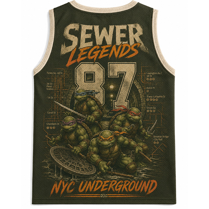 SEWER LEGENDS Jersey Tank