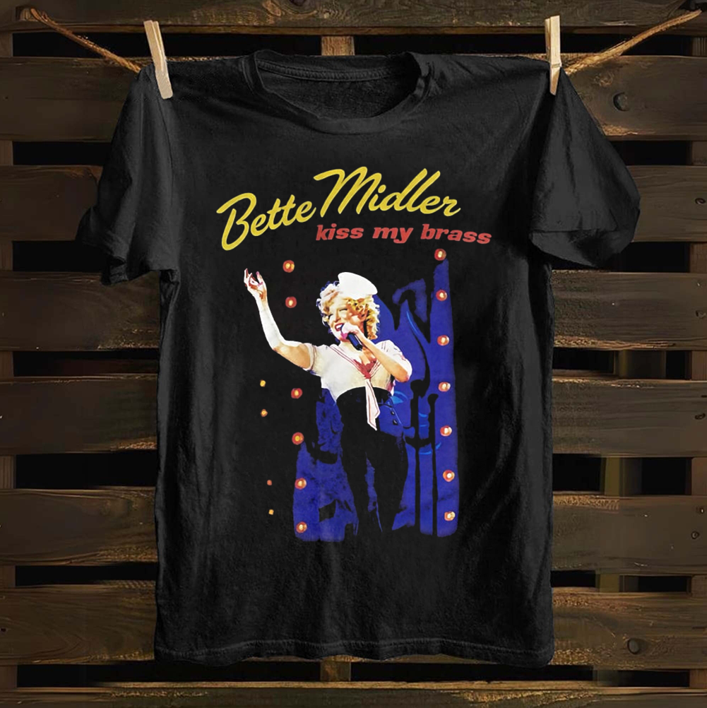 Bette Midler Singer Cotton T-shirt
