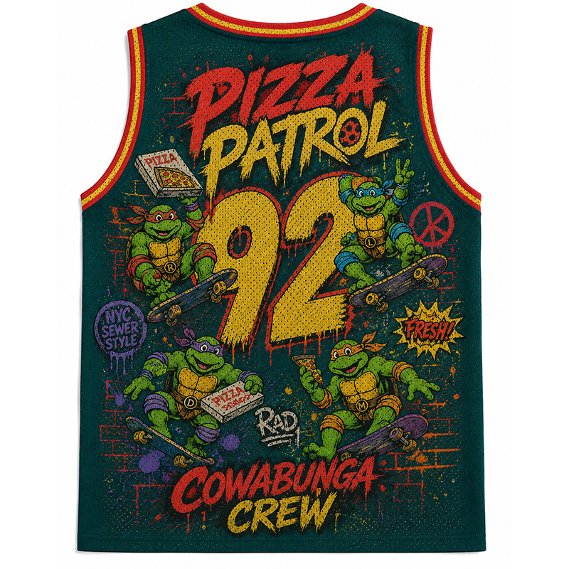 PIZZA PATROL Jersey Tank