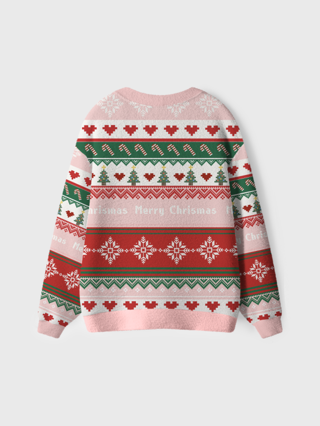 Vintage Christmas Tree And Herat Ugly Cardigan Sweaters