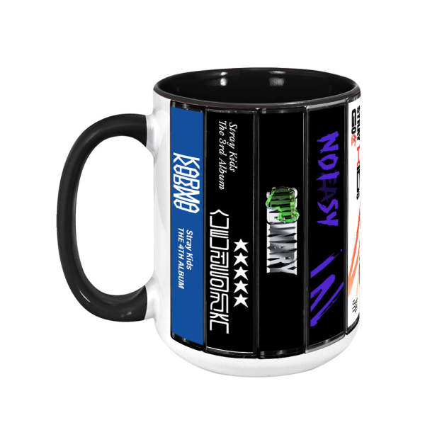 Stray Kids Albums Cassette Collection Retro Accent Mug