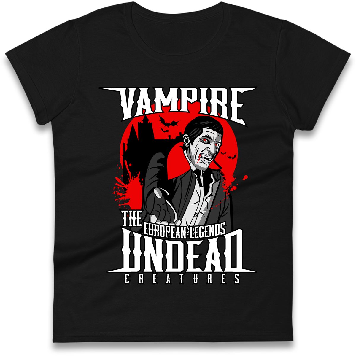 Vampire Undead Ladies cotton T-shirt