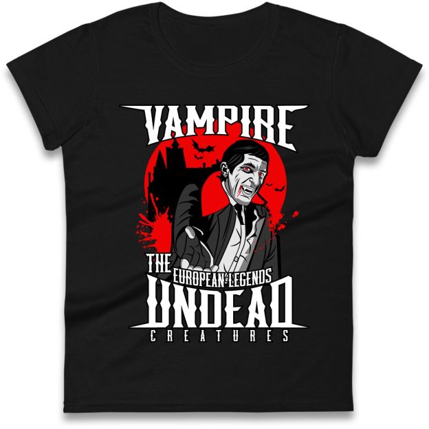 Vampire Undead Ladies cotton T-shirt