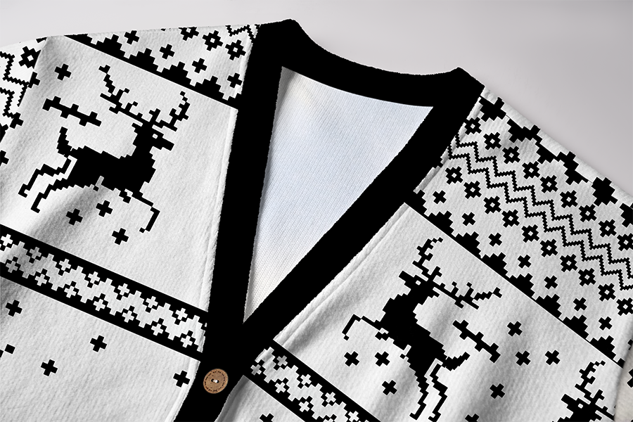 Vintage Christmas Holiday Ugly Cardigan Sweaters