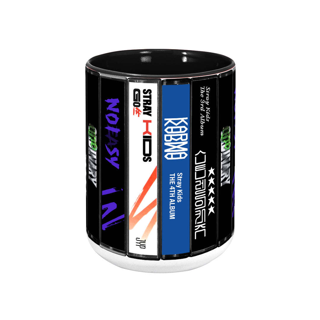 Stray Kids Albums Cassette Collection Retro Accent Mug