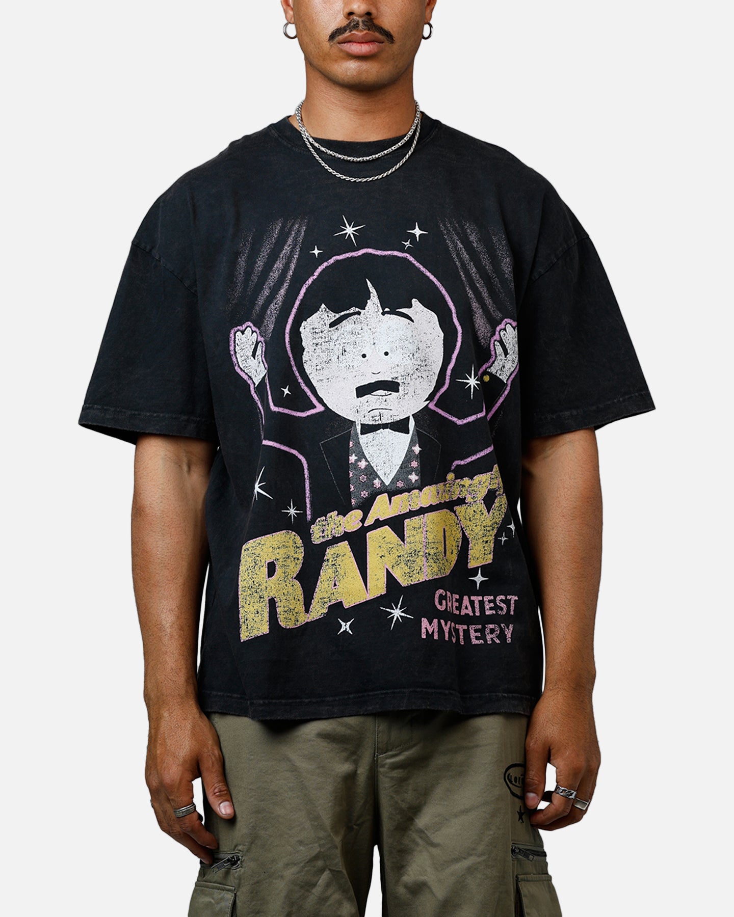 73 Studio x South Park The Amazing Randy Heavyweight T-Shirt Black