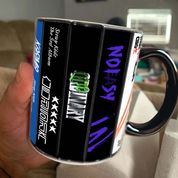 Stray Kids Albums Cassette Collection Retro Accent Mug