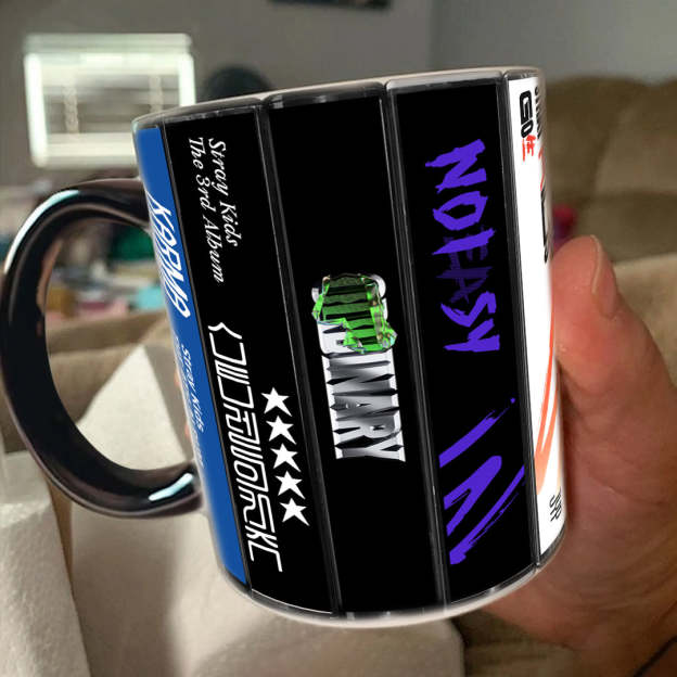 Stray Kids Albums Cassette Collection Retro Accent Mug
