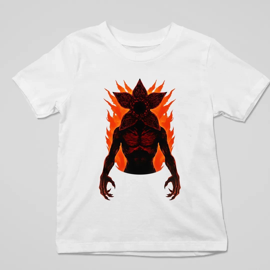 Demogorgon Stranger Things cotton T-shirt