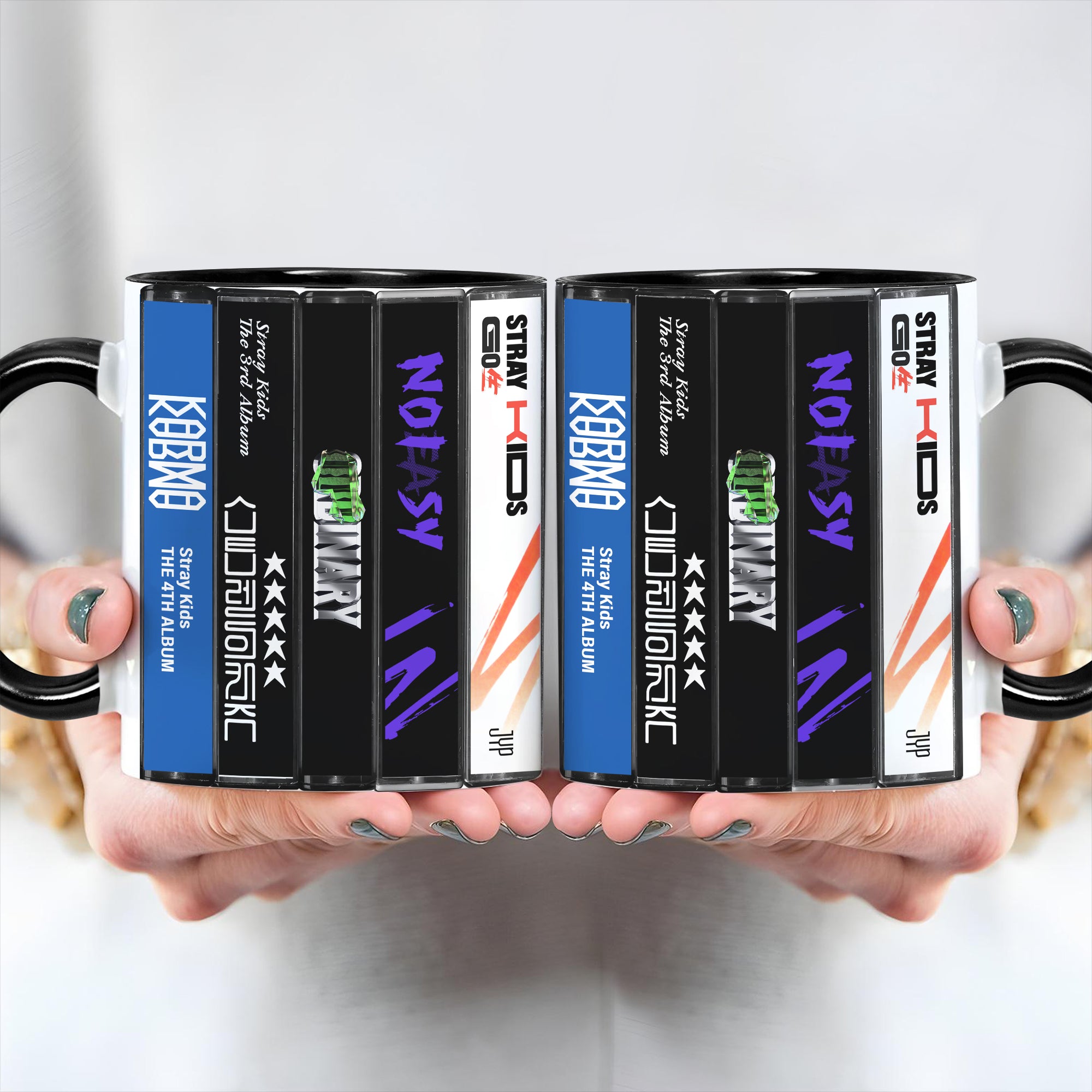 Stray Kids Albums Cassette Collection Retro Accent Mug