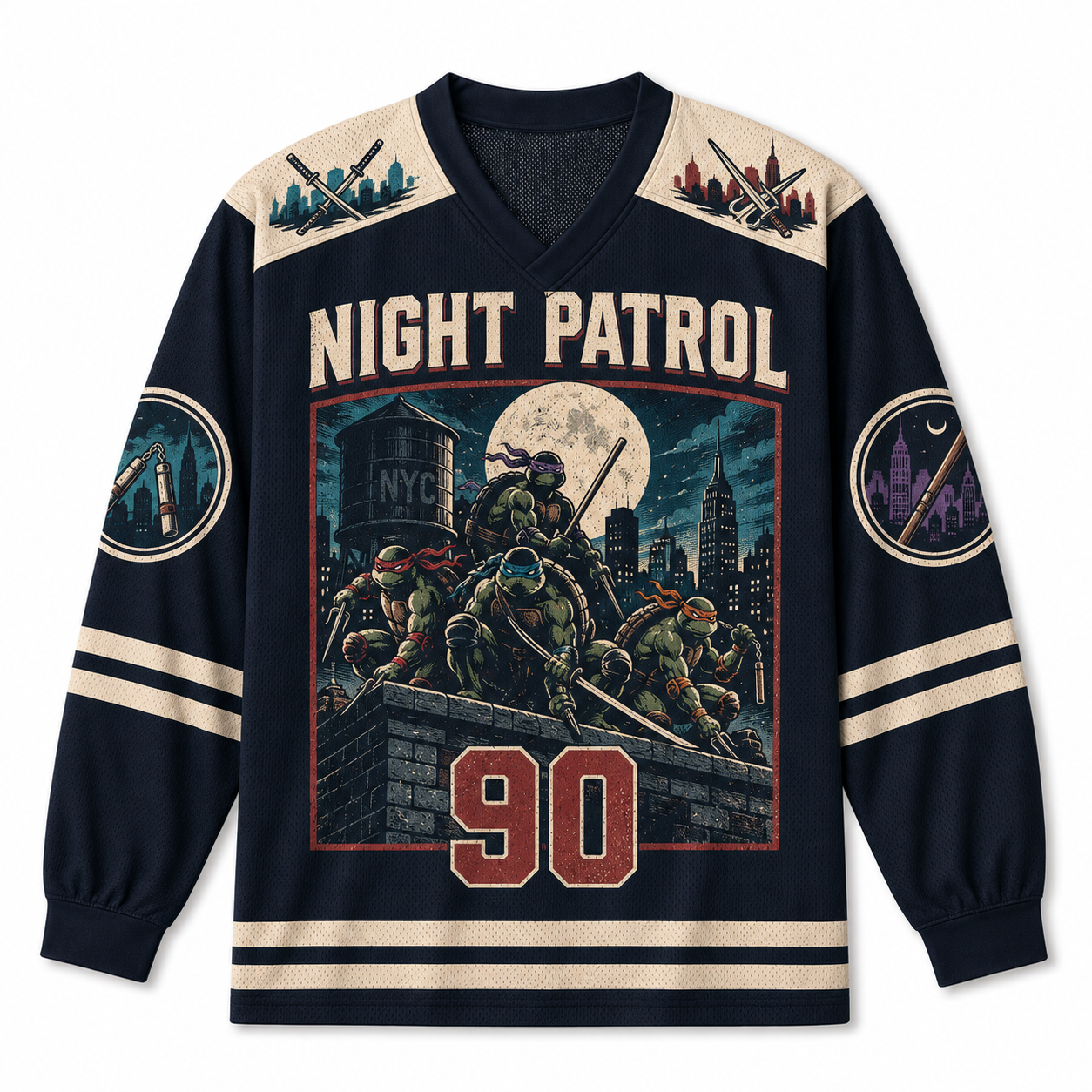 NIGHT PATROL Jersey Shirts