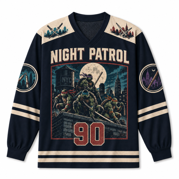 NIGHT PATROL Jersey Shirts