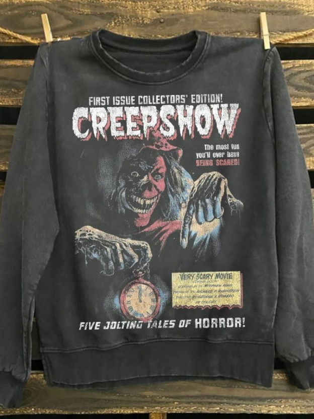 Horror Movie Vintage Graphic 100% cotton Print Tank Top