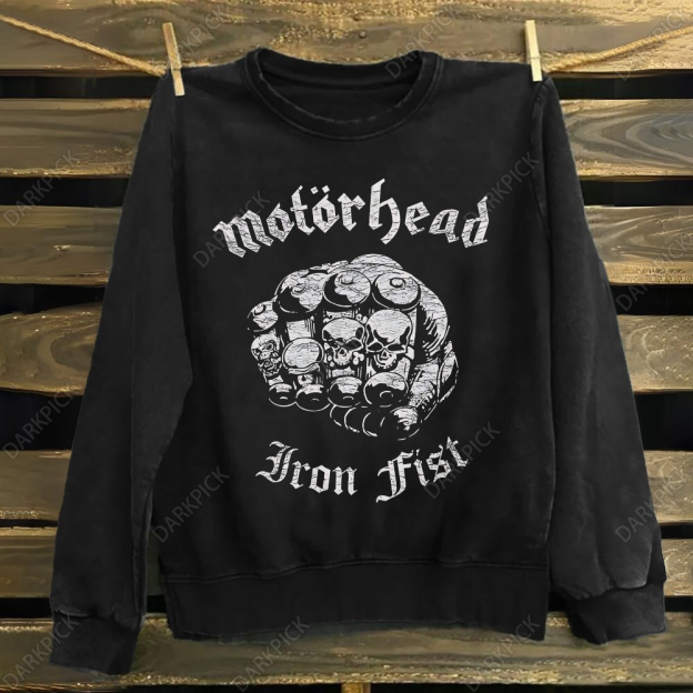 Unisex Cotton Motorhead Heavy Metal Band Sweatshirt