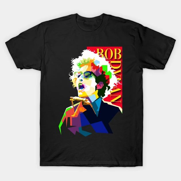 Bob Dylan Singer Cotton T-shirt