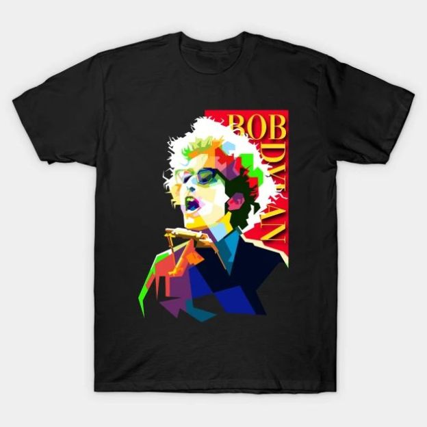 Bob Dylan Singer Cotton T-shirt