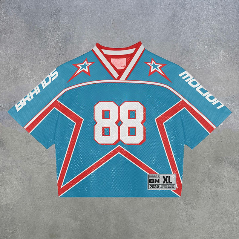 Five-star pattern No. 88 jersey