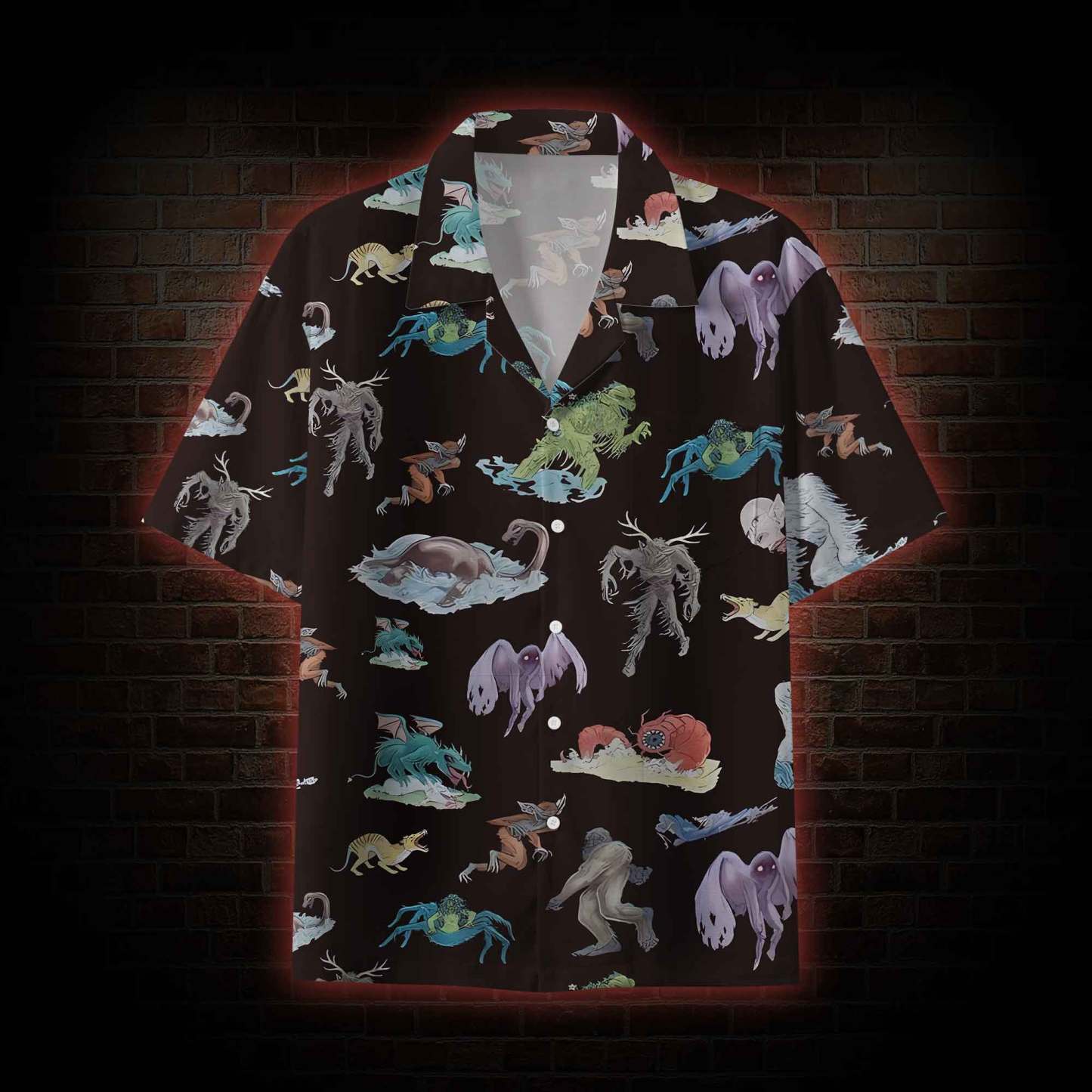 Cryptids Hawaiian Shirt