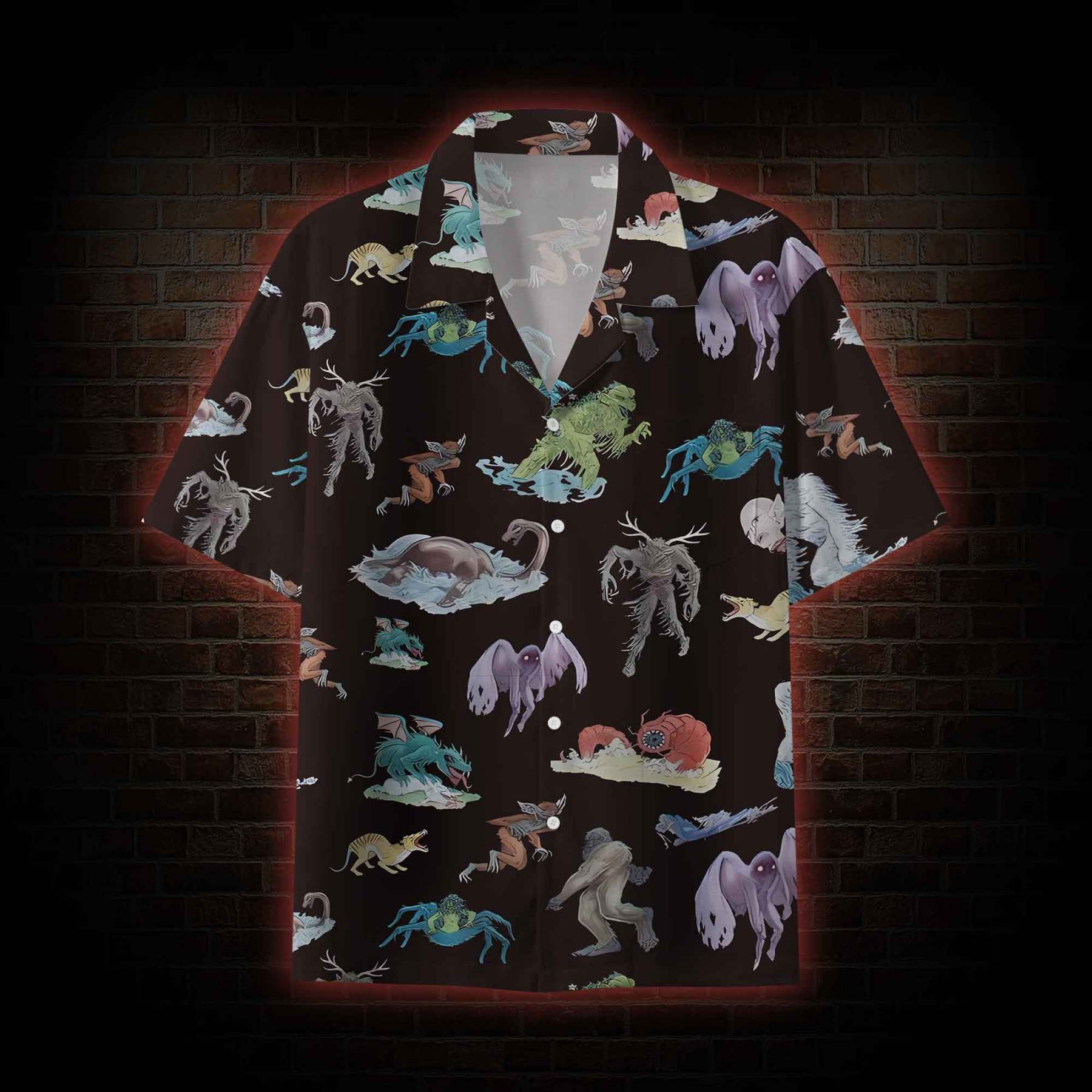 Cryptids Hawaiian Shirt