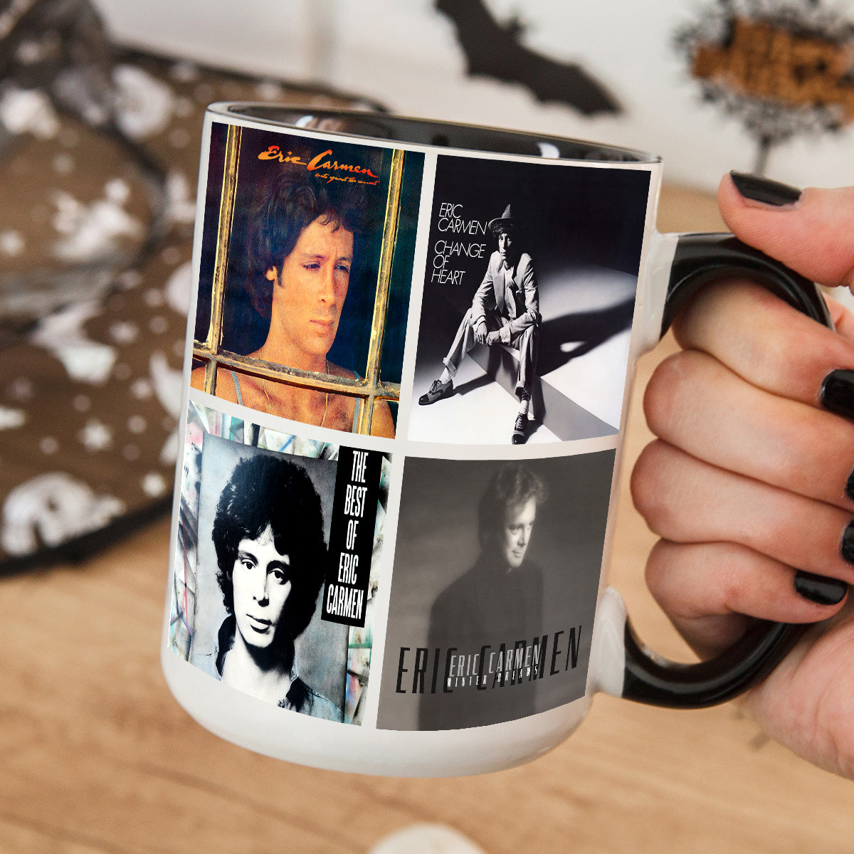 Eric Carmen Albums Cover Collection Retro Mug