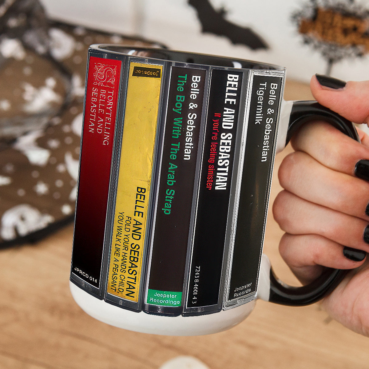 Belle and Sebastian Albums Cassette Retro Collection Accent Mug