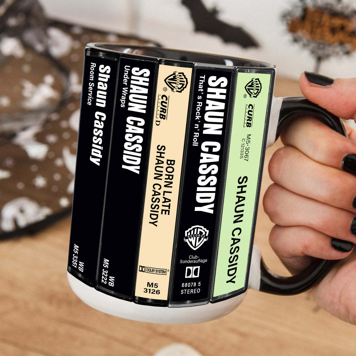 Shaun Cassidy Albums Cassette Collection Retro Accent Edge-to-Edge Pri