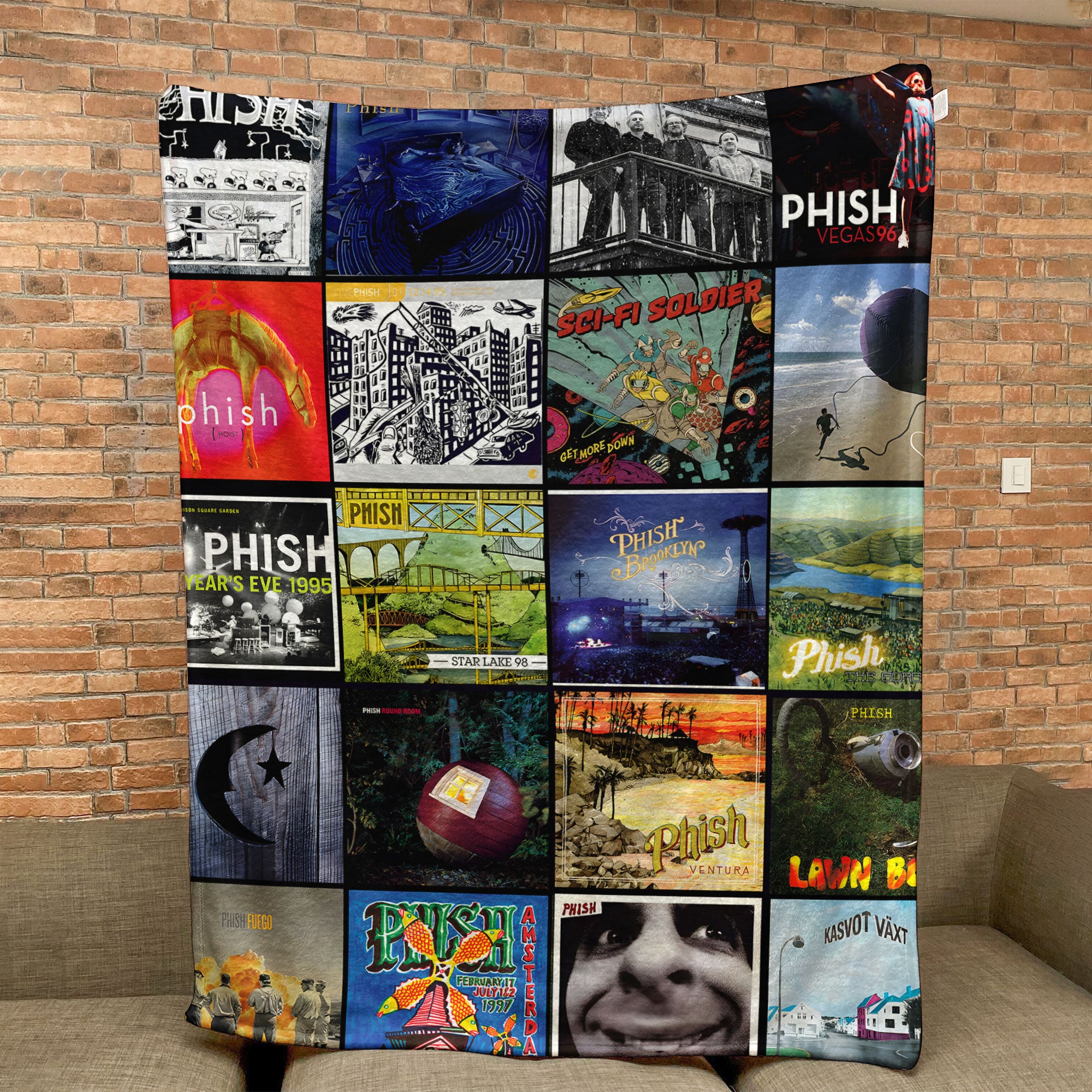 Phish Sherpa Blanket – A Cozy Tribute to Jam Band Legends