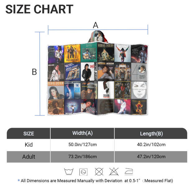 Michael Jackson Wearable Hooded Blanket – A Pop Legacy You Can Wrap Around You