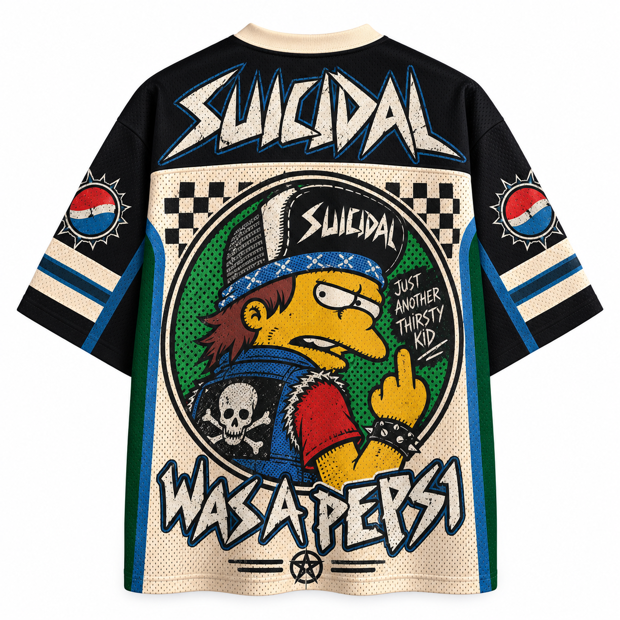 Suicidal Tendencies Otto Mann Pepsi Jersey