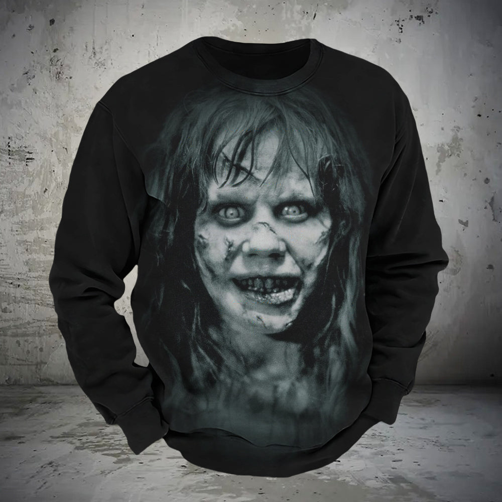Horror The Exorcism Print Unisex Hoodie Sweatshirt